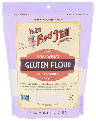 Harina de gluten de trigo Bobs Red Mill Vital de 20 onzas