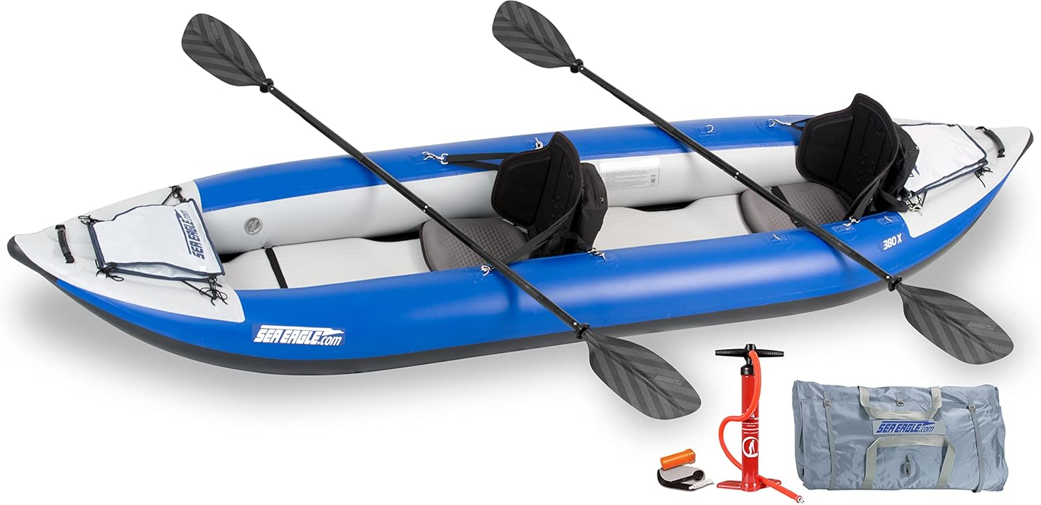 Best Drop Stitch Kayaks 2023 | Find The Perfect Models (Tested By Expert) 3 Sea Eagle Inflatable Kayak with Pro Package