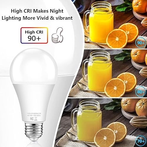 Miniatura 5 de Bombillas para exteriores del atardecer al amanecer equivalentes a 100 vatios, bombilla con sensor de encendidoapagado automático de 11 W, luz