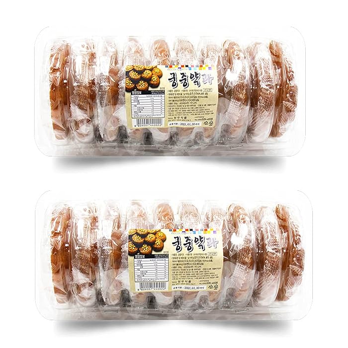 Buy Korean Traditional Snacks Honey Sweet Yak Gwa Cookies 약과 2 Pack