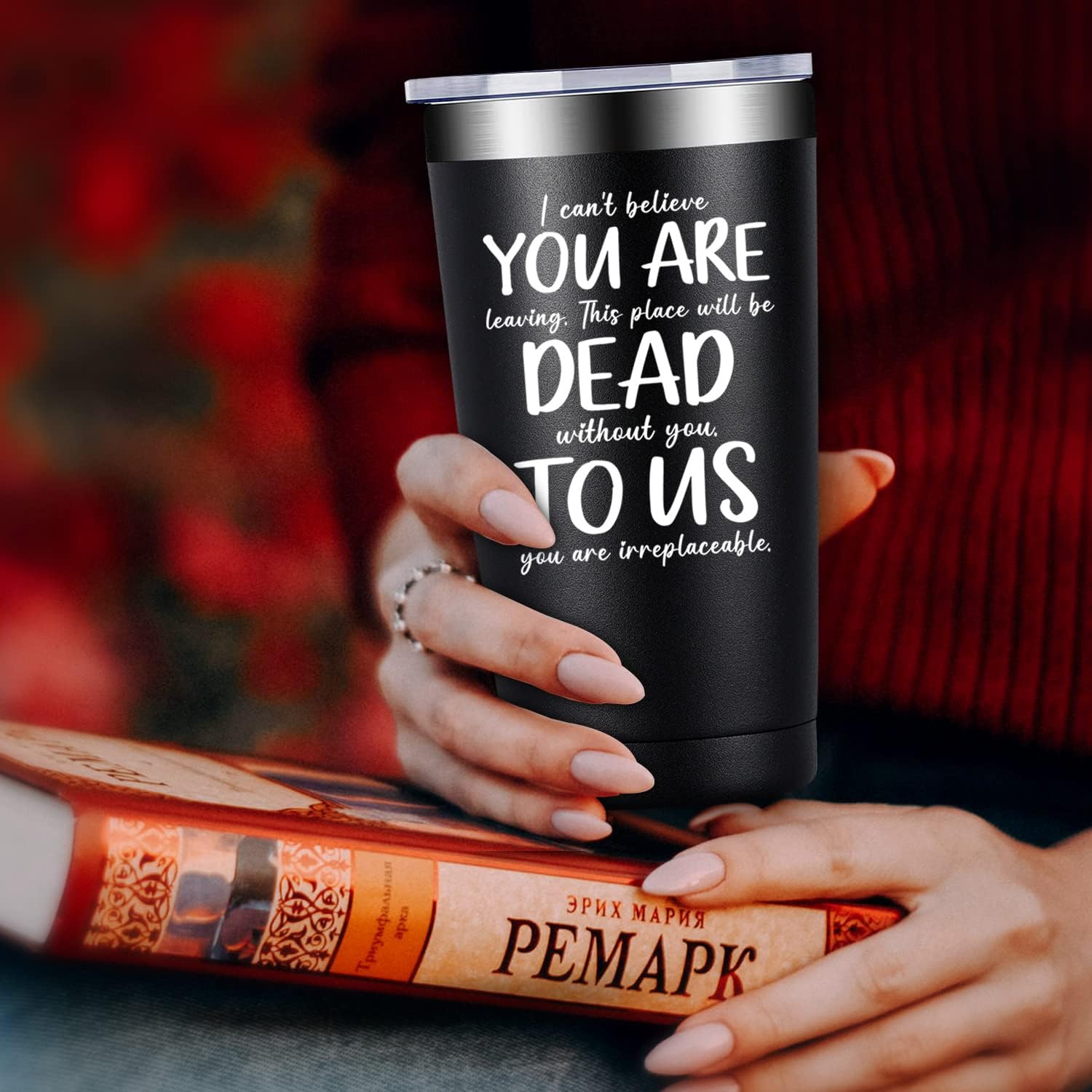 Fufandi Going Away Gift for Coworker - Coworker Leaving Gifts for Women - Farewell, New Job, Goodbye, Good Luck Gifts for Coworkers, Colleague, Boss - Tumbler Cup - Image 8