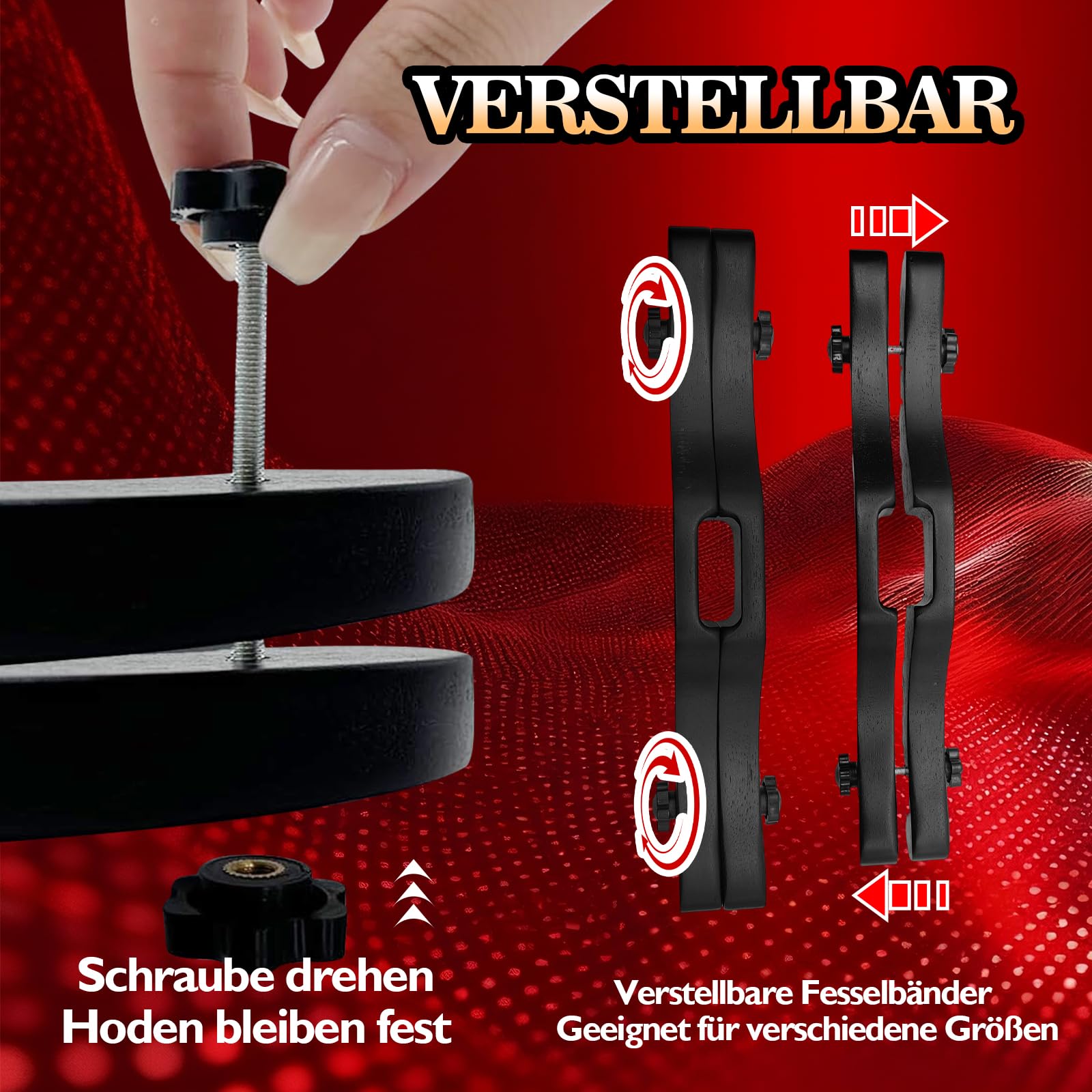 Humbler de madera para testículos estirador de bolas para hombres dispositivo CBT para tortura extrema de testículos barra de separación erótica ajustable alargador testículos ligadura de testículos