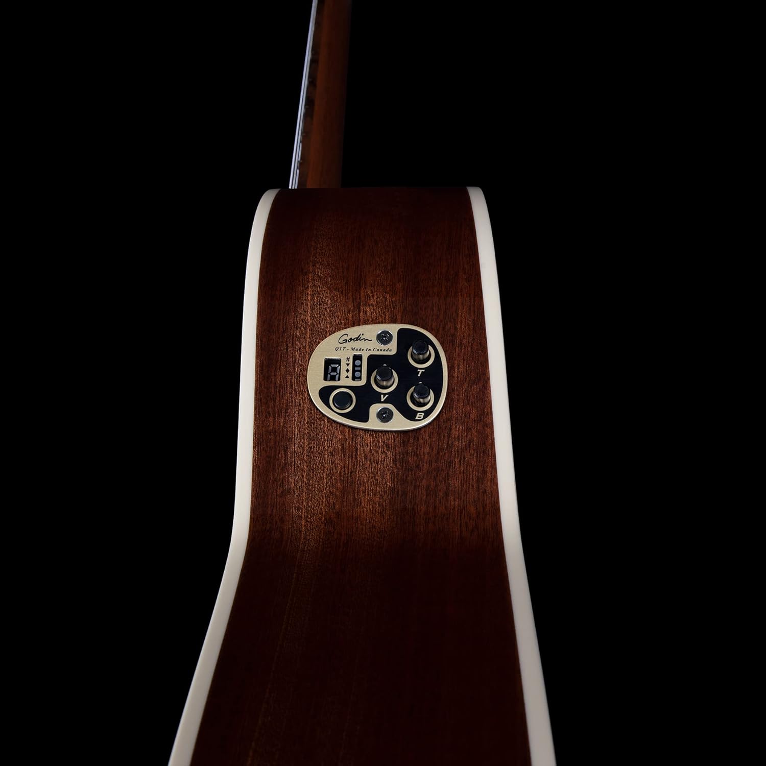 Godin Concert Left-Handed Nylon String Classical Guitar, Natural