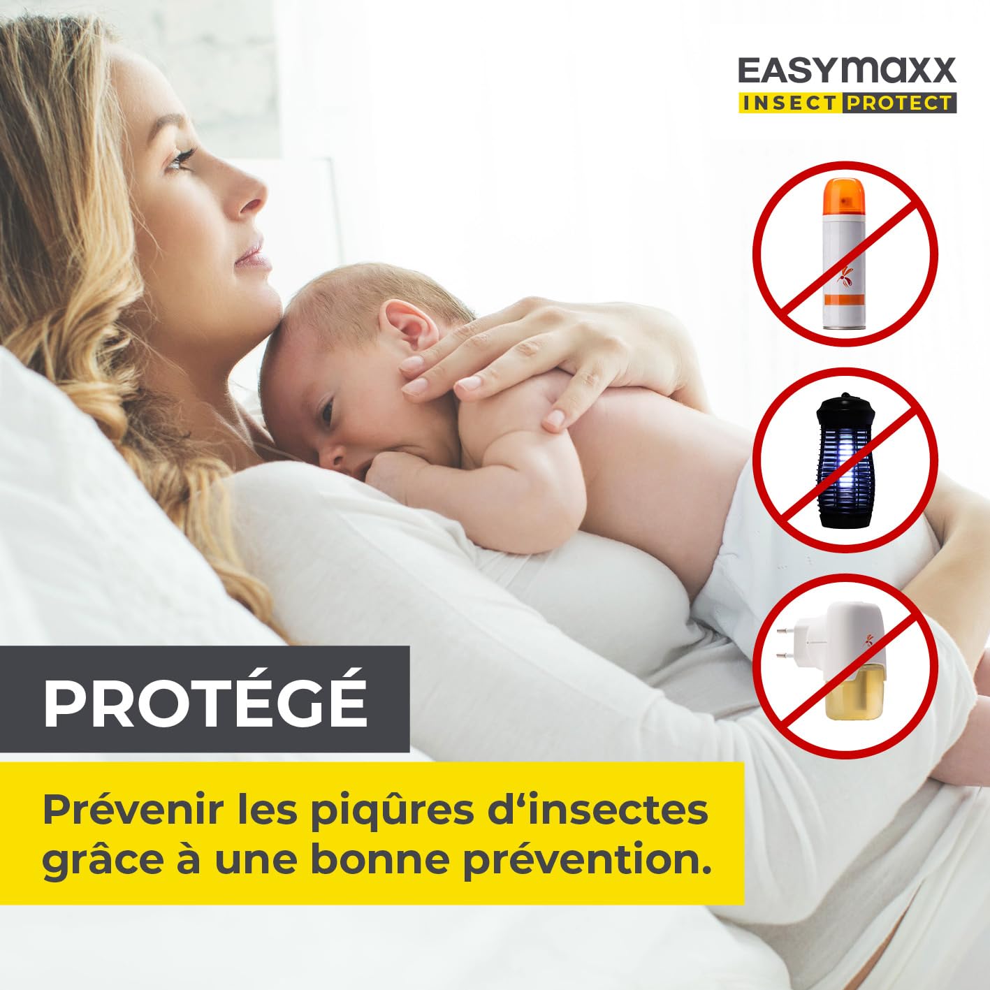 EASYmaxx Moustiquaire de fenêtre avec Fixation magnétique innovante | Moustiquaire jusqu'à 110x130 cm découpable Individuellement, Pas de perçage ni de vissage | Fixation avec 12 aimants [2 Pièces] — vue 6