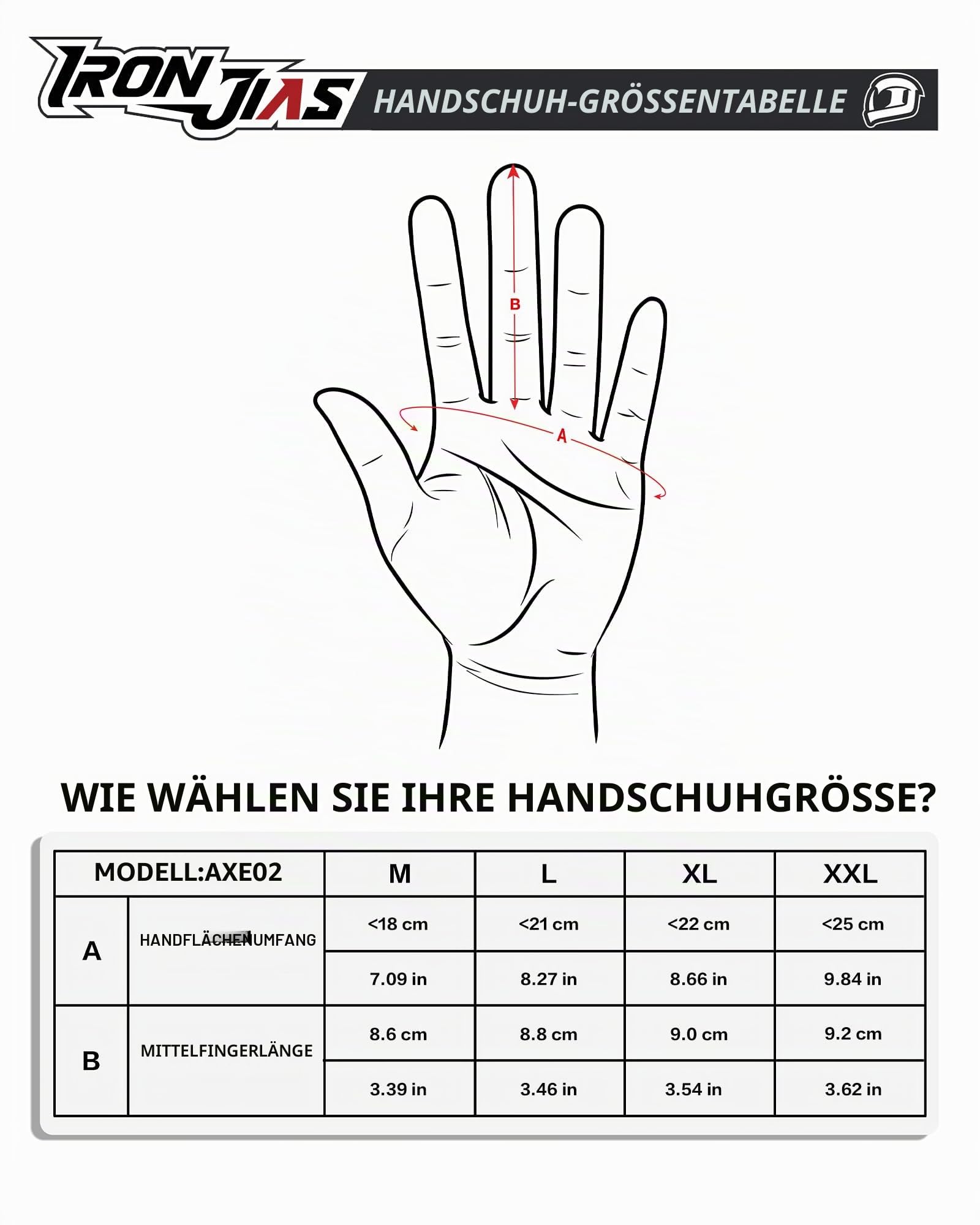 BORLENI Winter Motorradhandschuhe Herren mit CE-Level 1 KP, Motorrad Handschuhe Warm mit 3M Thinsulate, Wasserdicht Winddicht Winterhandschuhe mit Touchscreen & Kohlefaser Knöchelschutz, Größe M-XXL