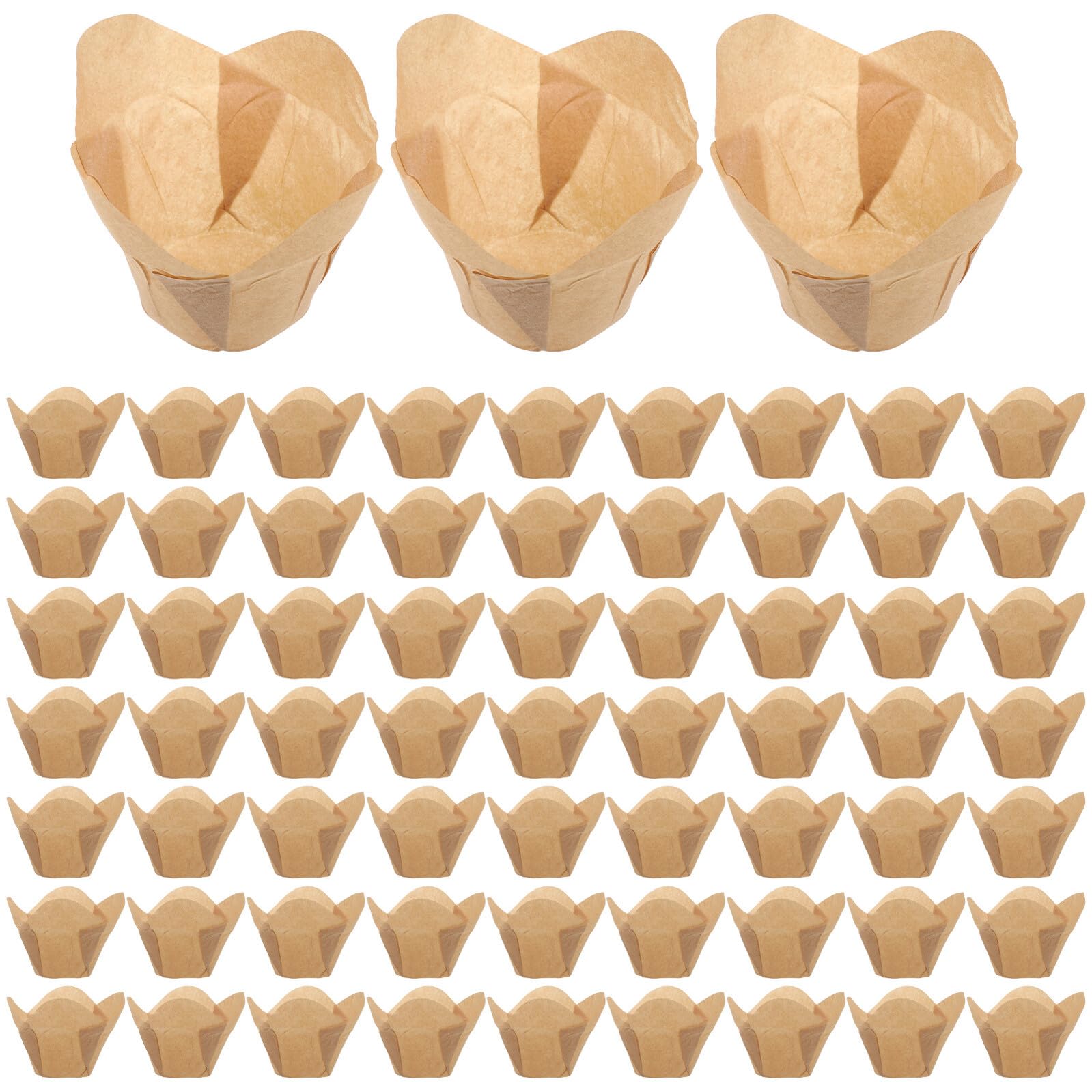 Moulé à muffins lotus en papier pour des buffets de fêtes et goûters d'anniversaire réussis