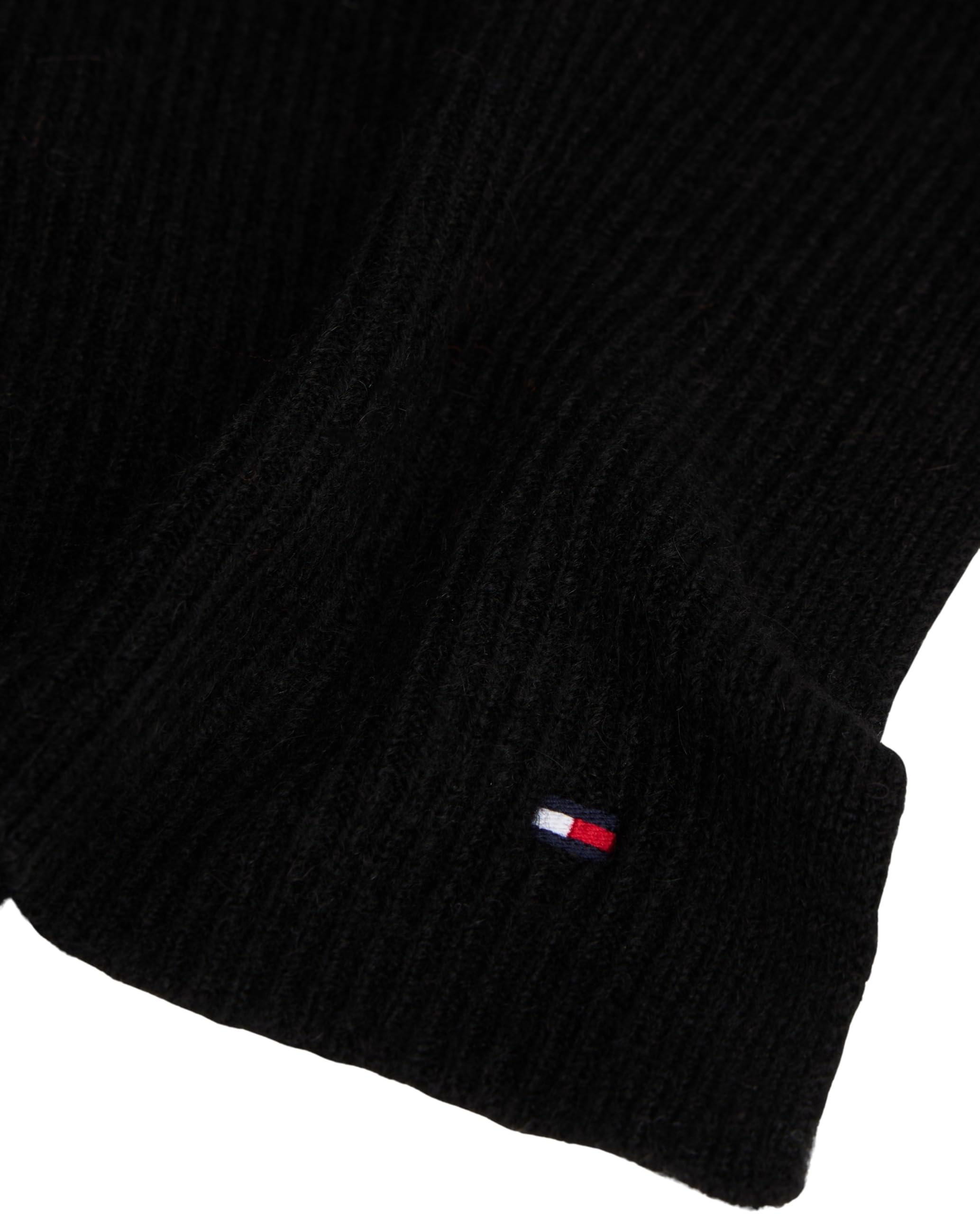 Tommy Hilfiger Th Flag Fluffy Scarf Aw0aw17787 Sciarpa di peso medio Donna (Pacco da 1)