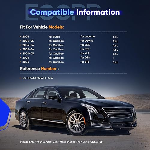 Vista 1884 de ECCPP Bobinas de encendido portátiles de repuesto para automóvil compatibles con Infiniti I30/para Nissan Maxima 3.0L V6 2000-2001 Reemplazo