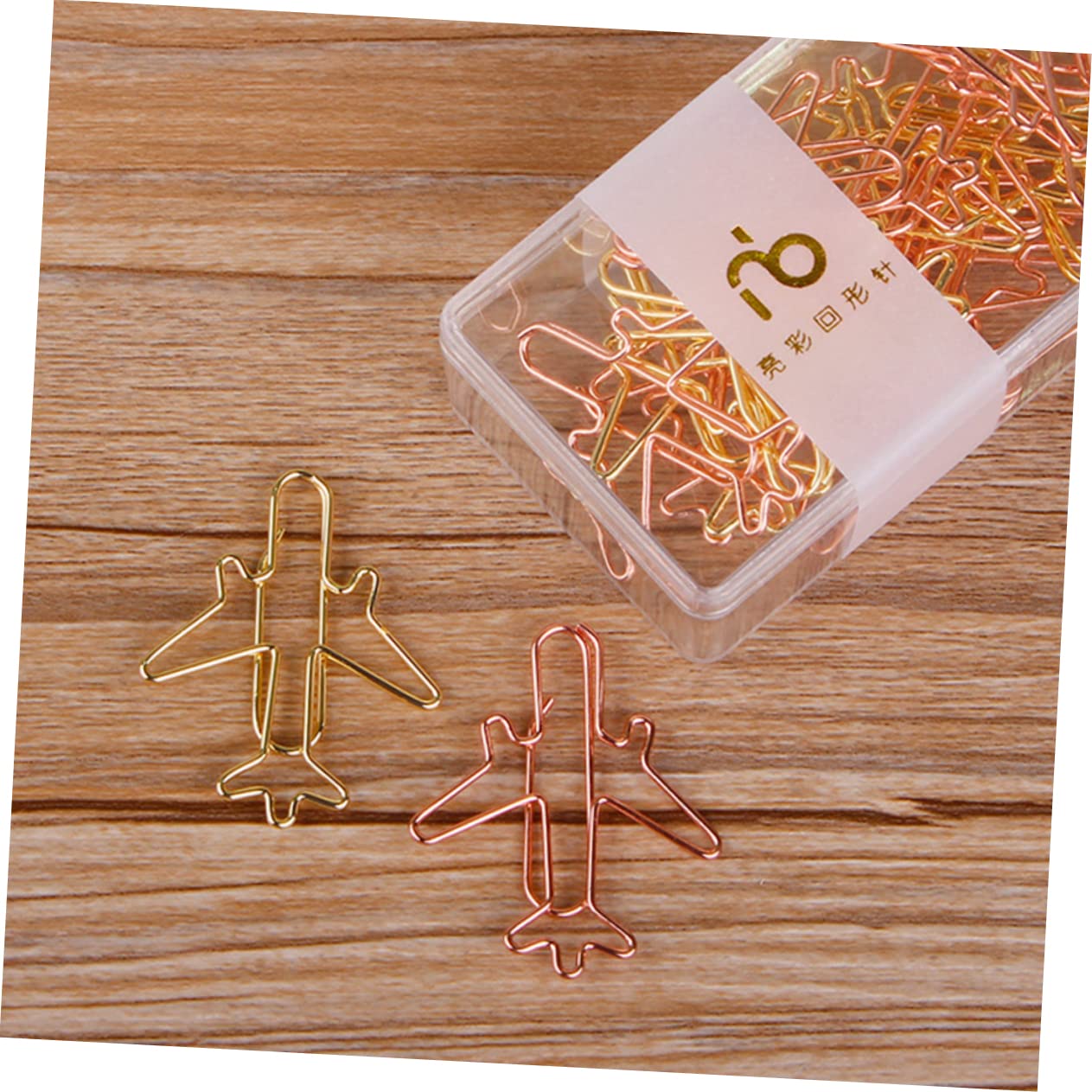 SHINEOFI 4 Set Di Graziose Clip A Forma Di Aeroplano Graffette Decorative E Funzionali Per Ragazzi E Ragazze 24 Pezzi * 4