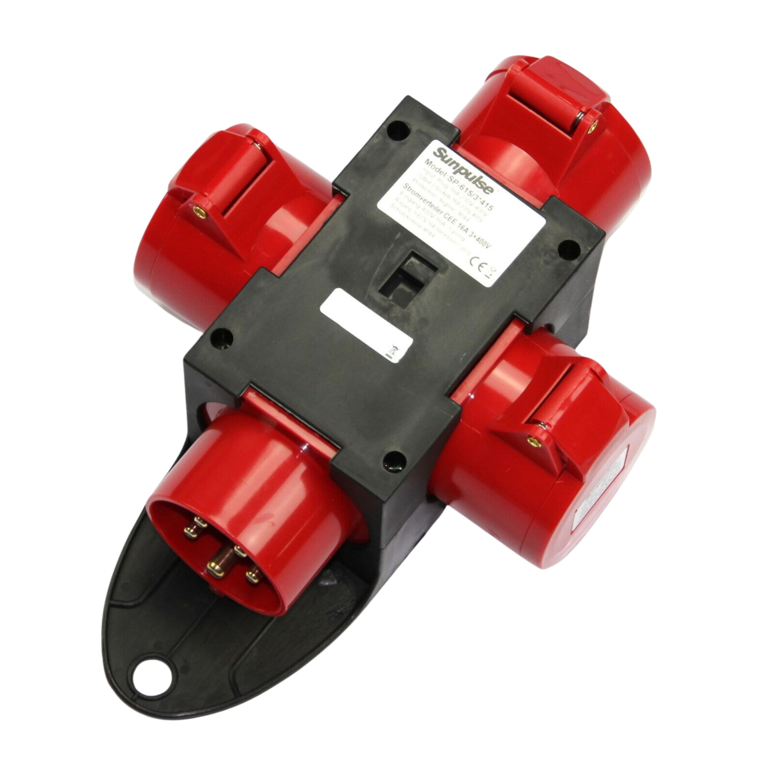 Construction Distributeur de courant 16 A 3 x 400 V