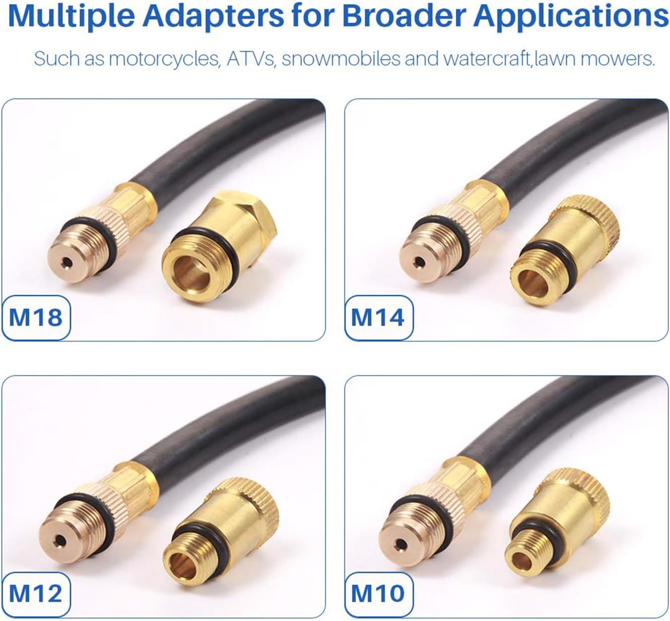 BETOOLL Pro Fuel Pressure Tester Kit(1set) and Compression Tester Kit(1set)