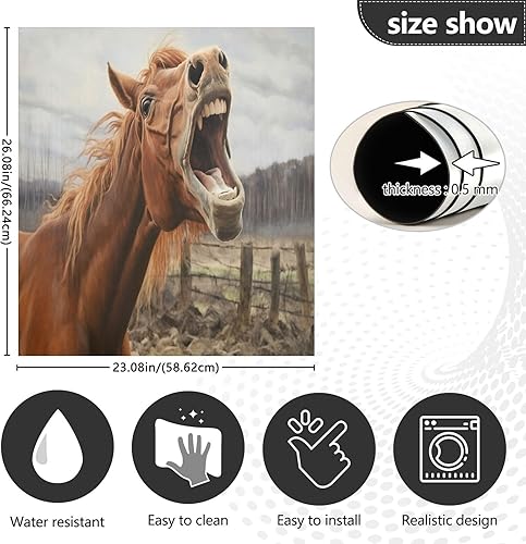 Miniatura 3 de Nander Cubierta magnética para lavavajillas de 23 x 26 pulgadas, cubierta de imán reutilizable para refrigerador, microondas, decoración de cocina