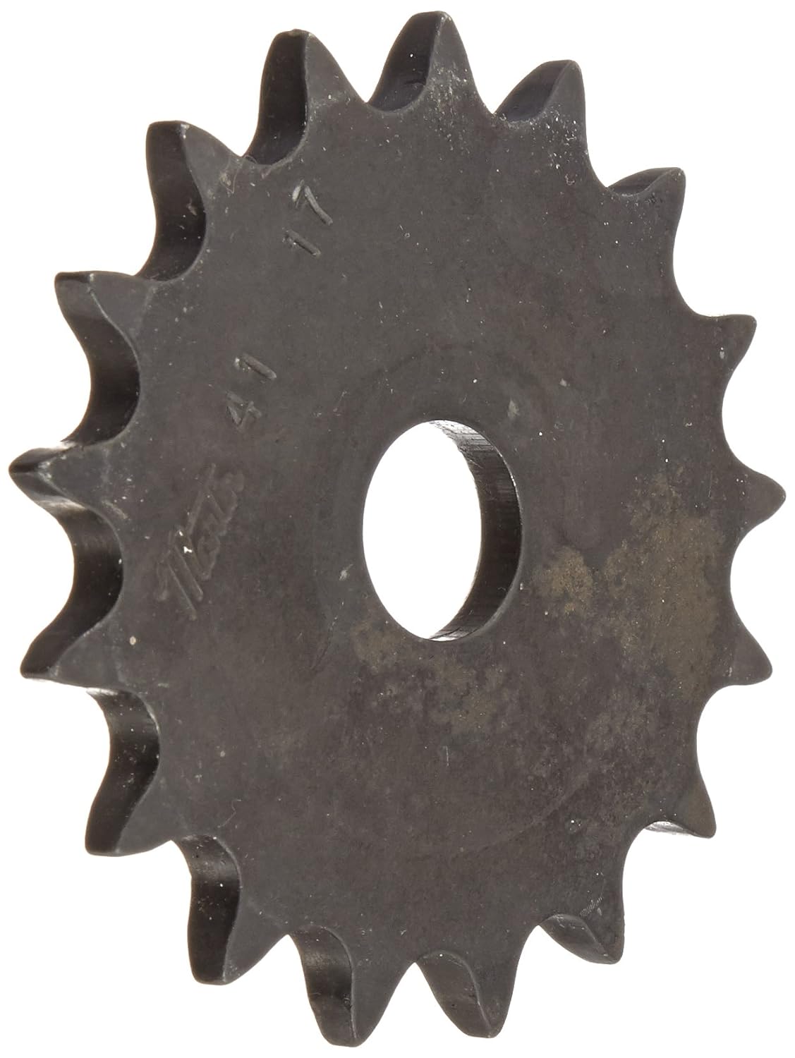 Martin Roller Chain Sprocket, Reboreable, Type A Hub, Single Strand, 41 Chain Size, 0.5" Pitch, 17 Teeth, 0.625" Bore Dia., 2.98" OD, 0.227" Width