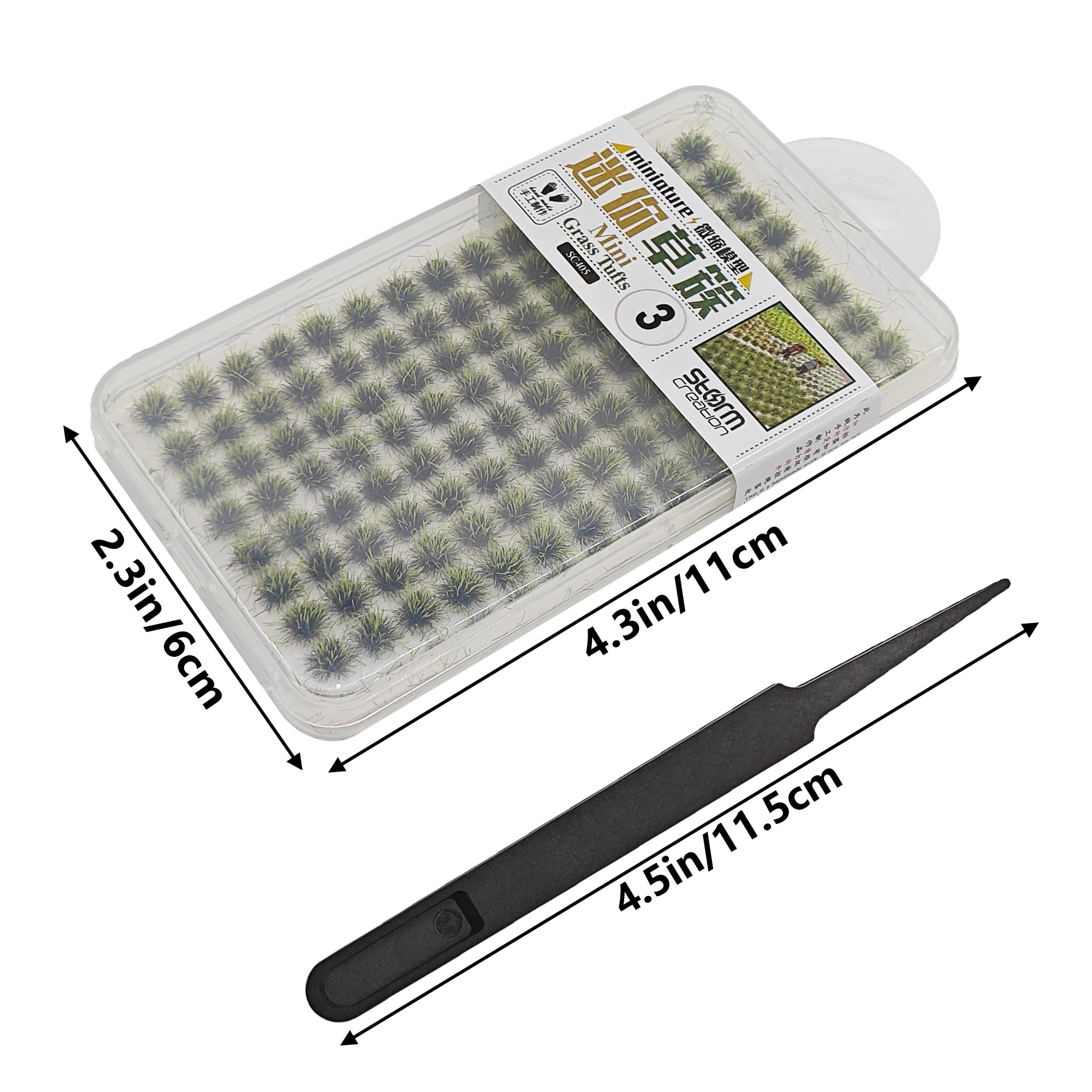 Colle Modelisme HAOBIN STATIQUE MODÈLE Herbe Paysage Herbe Touffe D'Herbe Statique Warhammer Age Of Sigmar