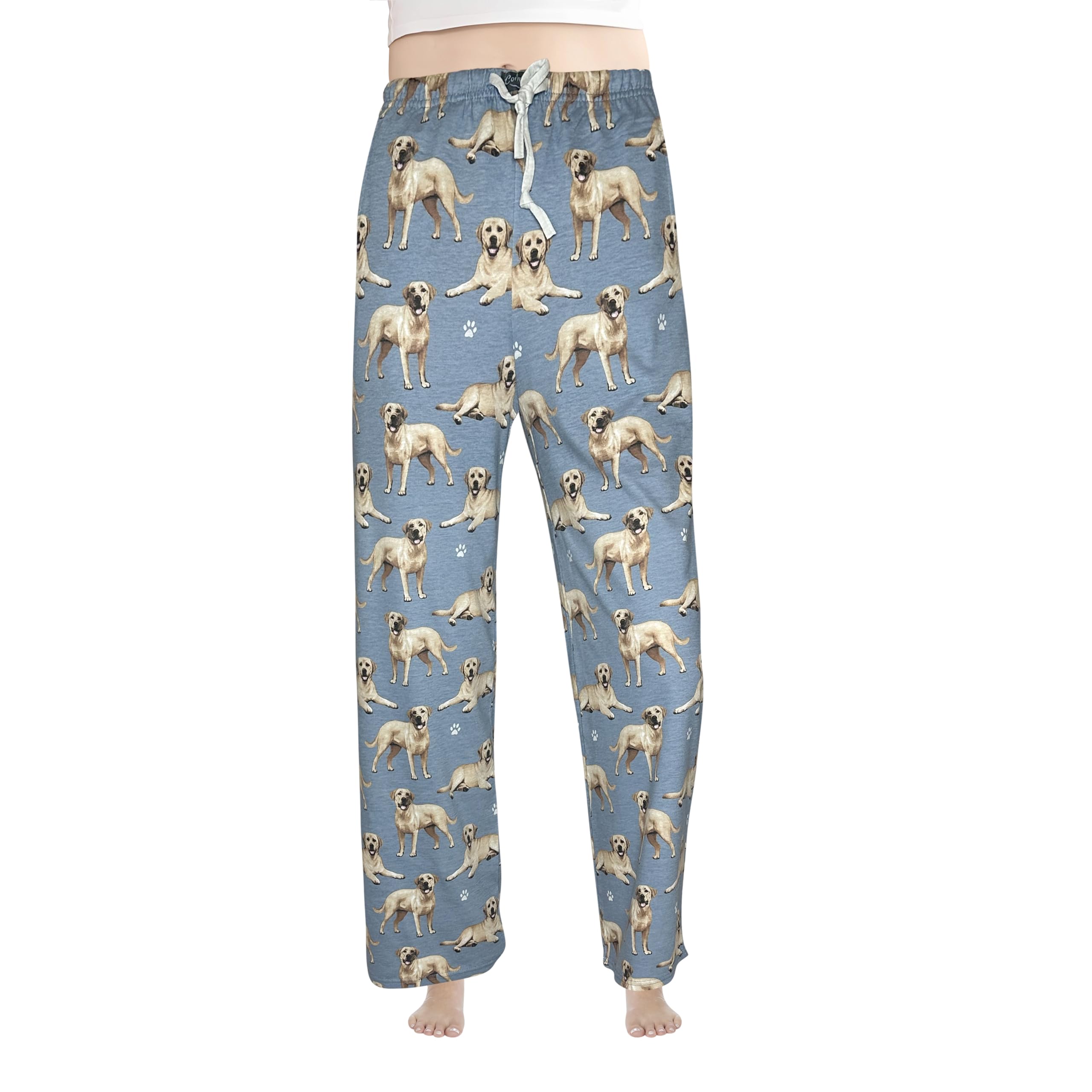 Pet Lover Pajama Pants – New Cotton Blend - All Season - Comfort Fit Lounge Pants for Women and Men - 27 Breeds Available