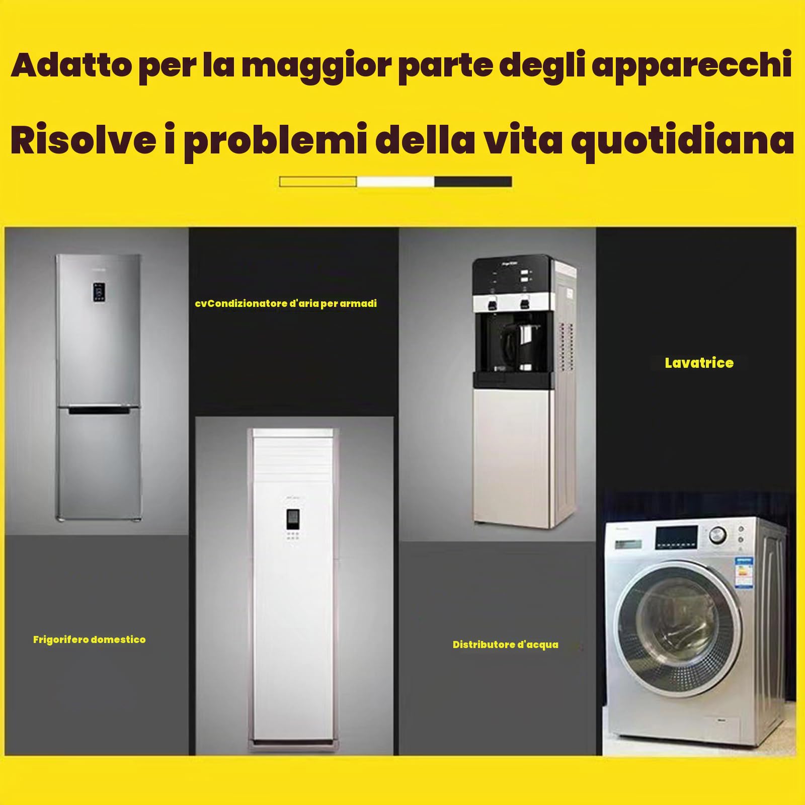 Base per Lavatrice con 4 Piedi Robusti Base - Rialzo per Lavatrice Max Belastung 300KG Supporto Universale Mobili da Cucina ed Elettrodomestici Statico Larghezza 40-60 cm
