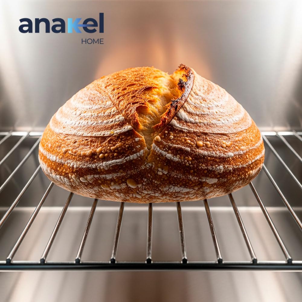 Anakel Home Backofenrost/Ofengitter Universal – 447 x 365 mm – Ersatzteil kompatibel mit allen Marken und Modellen – Backofen Gitter robust und langlebig – Originalcode C0081578
