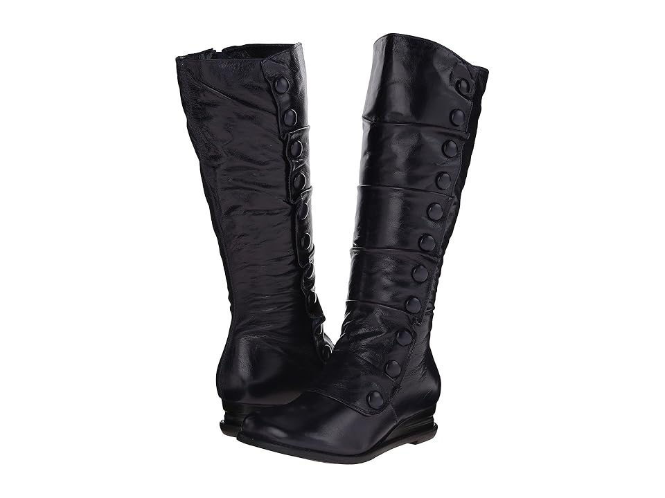 

Miz Mooz Bloom (Navy) Women's Zip Boots