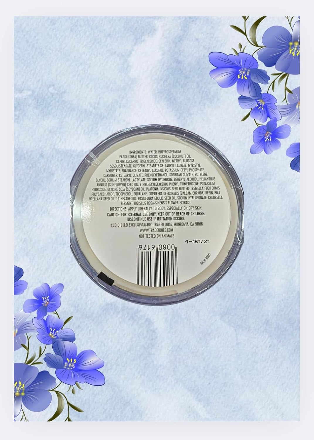 Ultra Rich Body Butter SHEA BUTTER.PASSION FRUIT SEED OIL HIBISCUS EXTRACT WARM VANILLA 2 pack each 8 oz