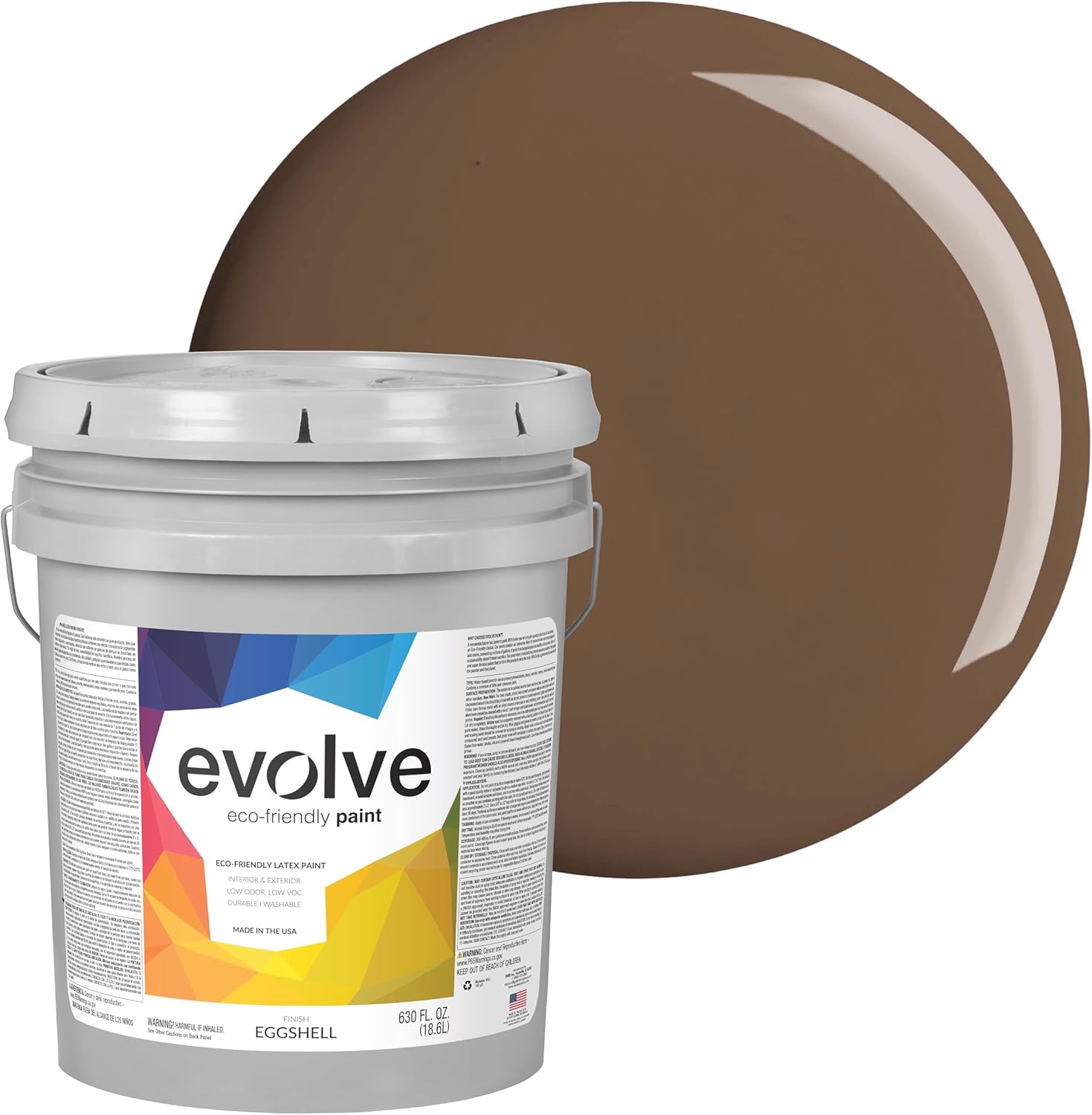 EVOLVE Paint & Primer – Environment-friendly, Low Sheen (5-Gallon)