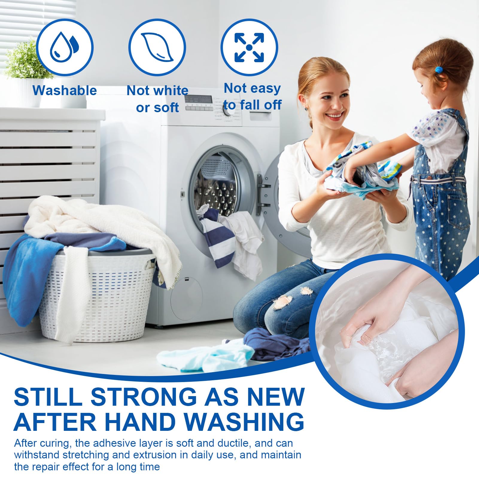 Colla Per Tessuti Resistente Ai Lavaggi - 2 Tubi Da 60ml | Per Riparare Jeans, Borse E Abiti - Foto 14