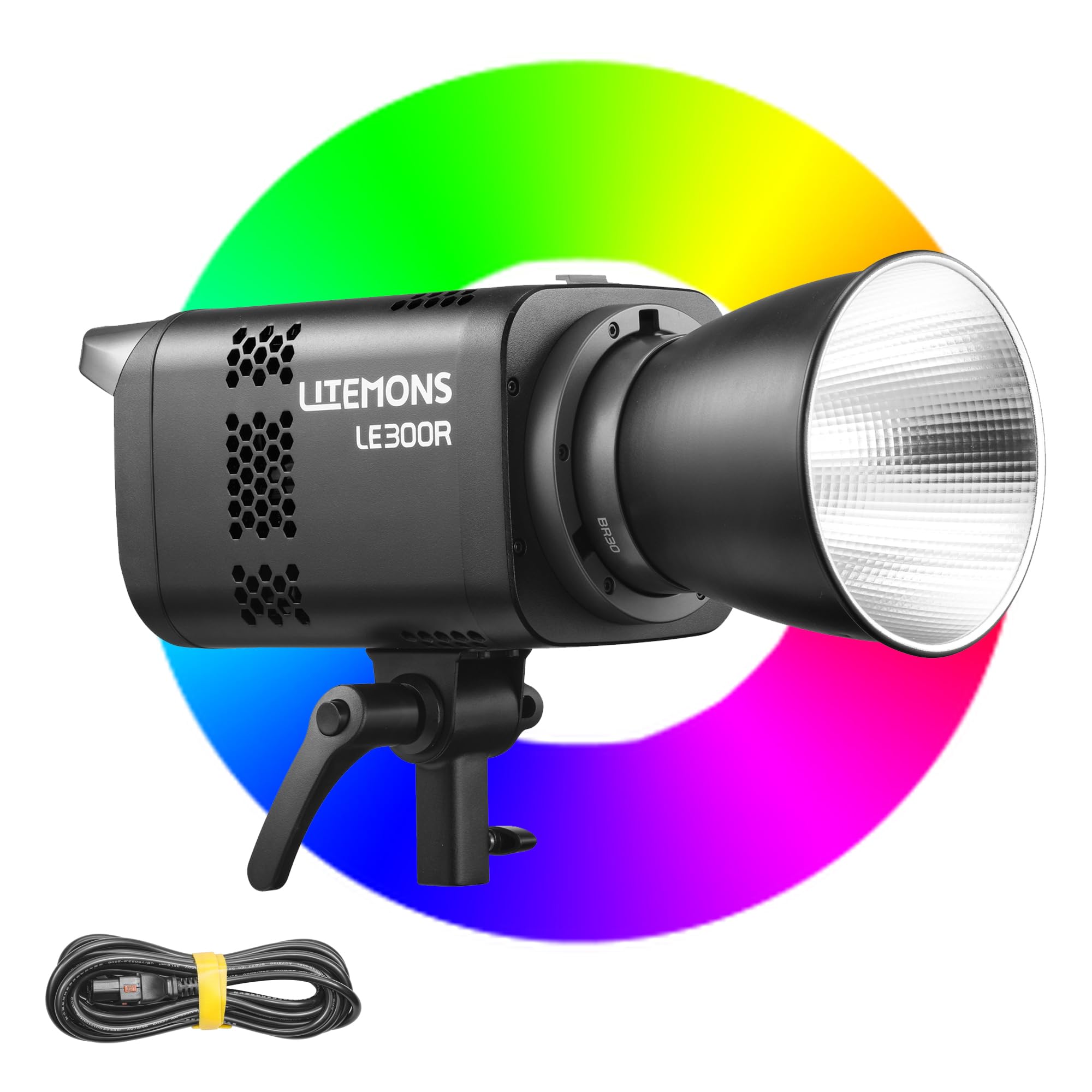 Godox Litemons LE300R RGB LED lampa wideo CCT 1800-10000 K mocowanie Bowens