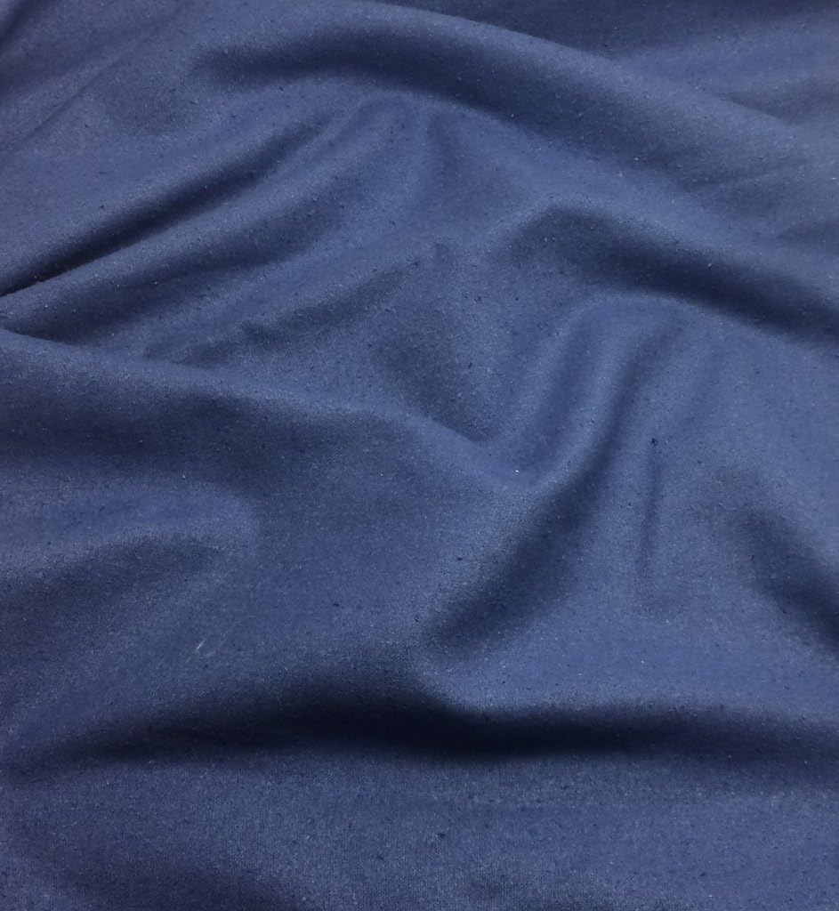 Periwinkle Blue - Raw Silk Noil Fabric