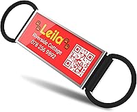 Vista 9 de Etiqueta de identificación de perro deslizable con código QR, etiqueta silenciosa personalizada personalizada para mascotas - Gratis en línea