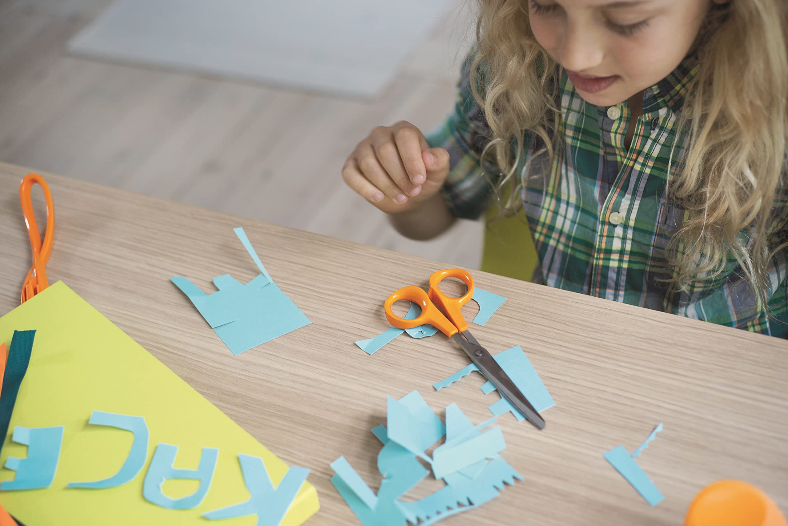 Fiskars Tijeras universales, Longitud: 17 cm, Para diestros y zurdos