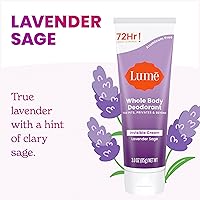 Vista 4 de Lume Desodorante para todo el cuerpo, tubo invisible de crema, control de olores de 72 horas, sin aluminio, sin bicarbonato de sodio, seguro