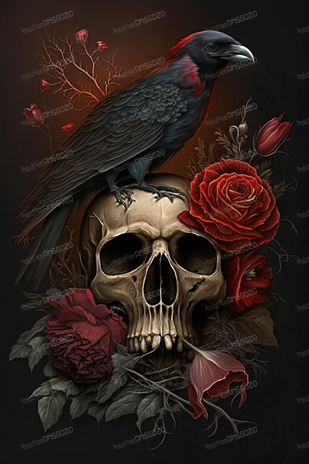 Amazon.com: RMSGOZO Vintage Abstract Aesthetic Canvas Poster Art