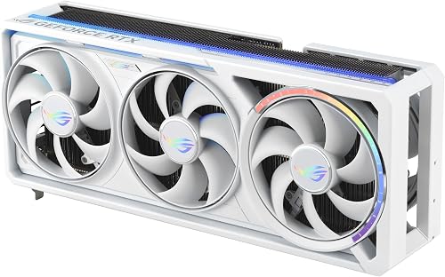 ASUS ROG Astral GeForce RTX 5090 32GB GDDR7 White OC Edition Gaming Quad Fan Graphics Card (NVIDIA DLSS 4, 3.8-Slot Design, PCIe 5.0, 3X DP 2.1b, 2X HDMI 2.1b, White, ROG-ASTRAL-RTX5090-O32G-WHITE) - 10
