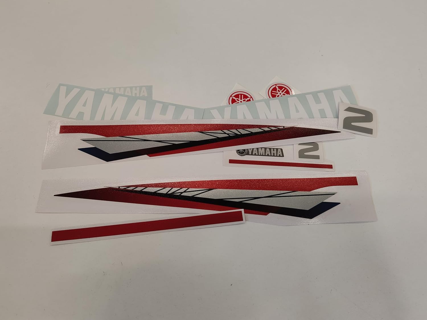 411 Decals Aftermarket Replacement for Yamaha 2 Two Stroke (1998-2001) Outboard Decal Sticker Set