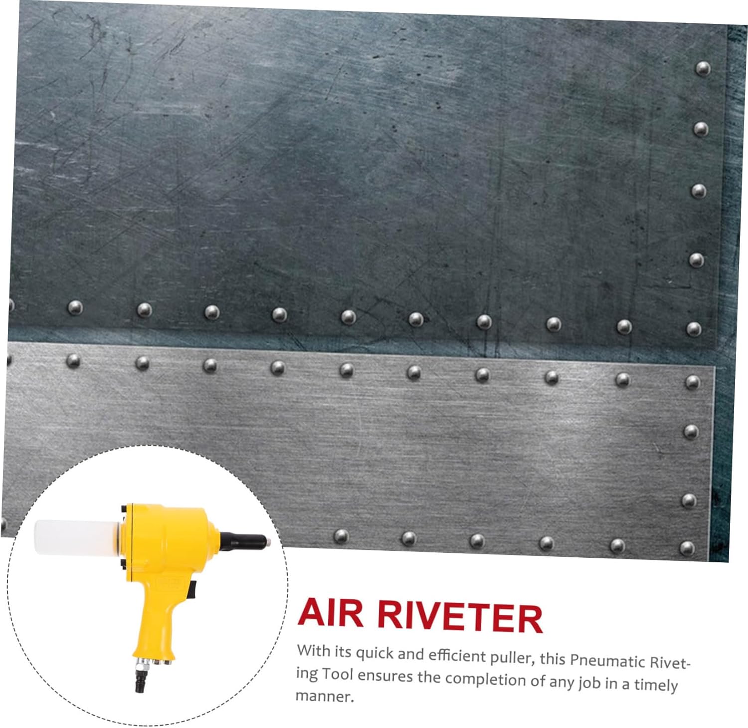 Pneumatic Riveter Air Hydraulic Riveting Tool for Industrial Use Durable Nail Riveting Gun with Quick Puller Versatile and User Friendly Design for Various Materials