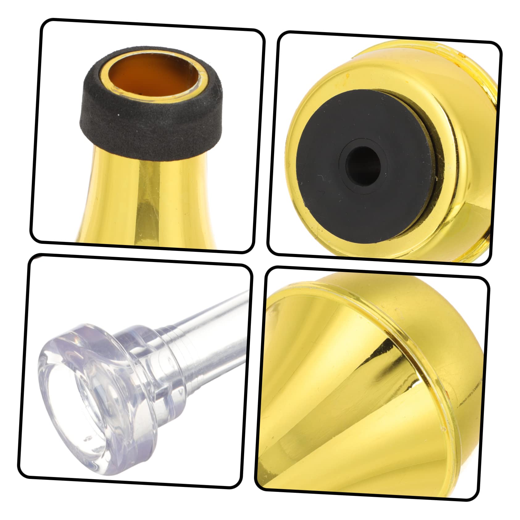 ifundom 3sets Tromba Professionale Con Muta Leggera e Accessori Pratici Per Allenamento Silenzioso