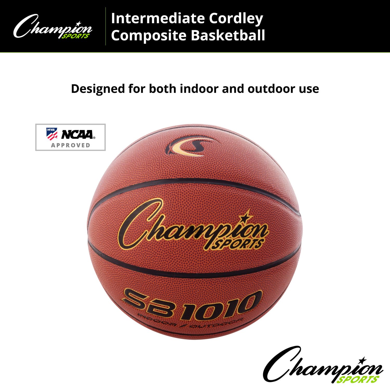 Champion Sports Balones de Baloncesto de Juego Compuesto