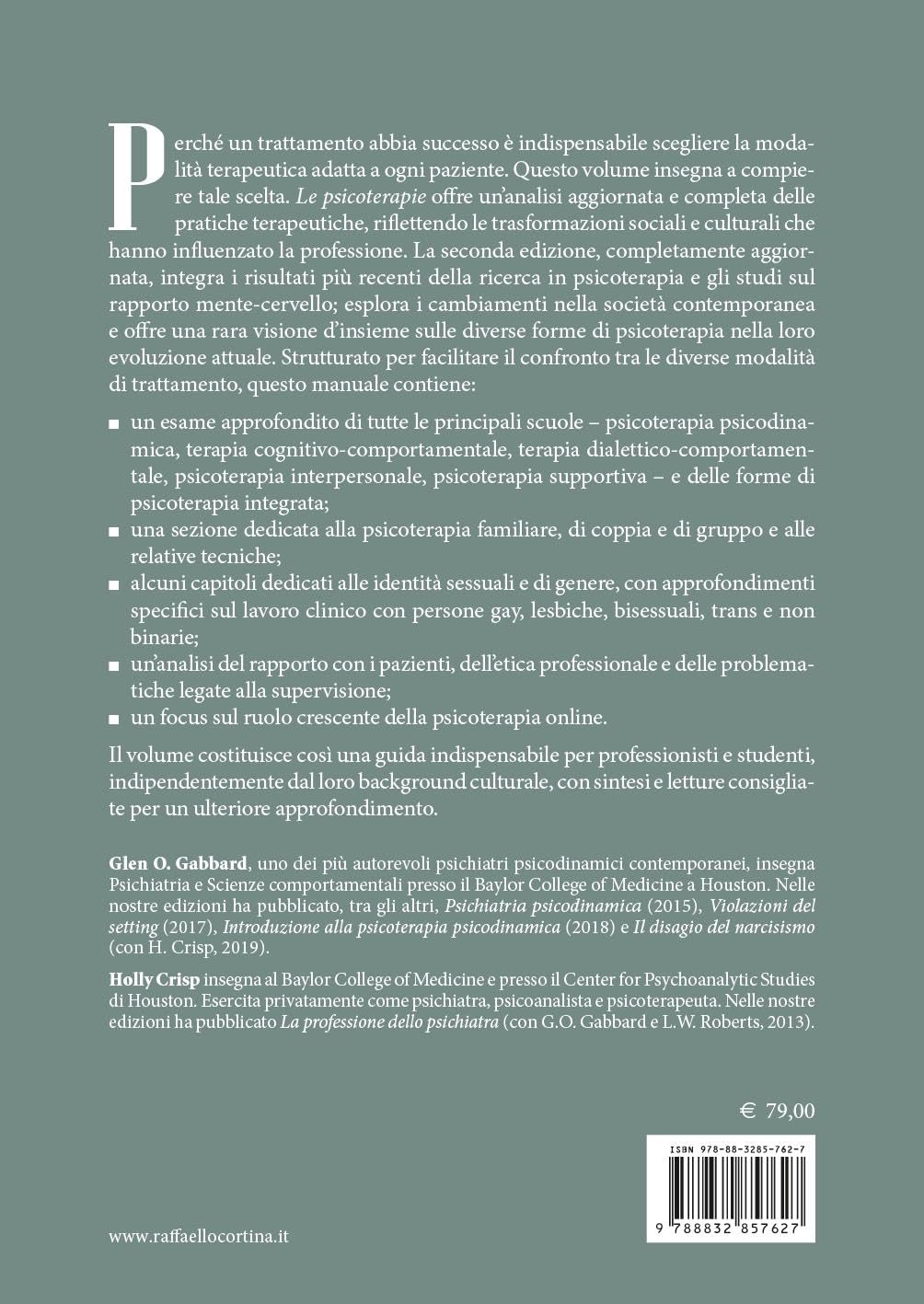 Le psicoterapie. Teorie e modelli di intervento