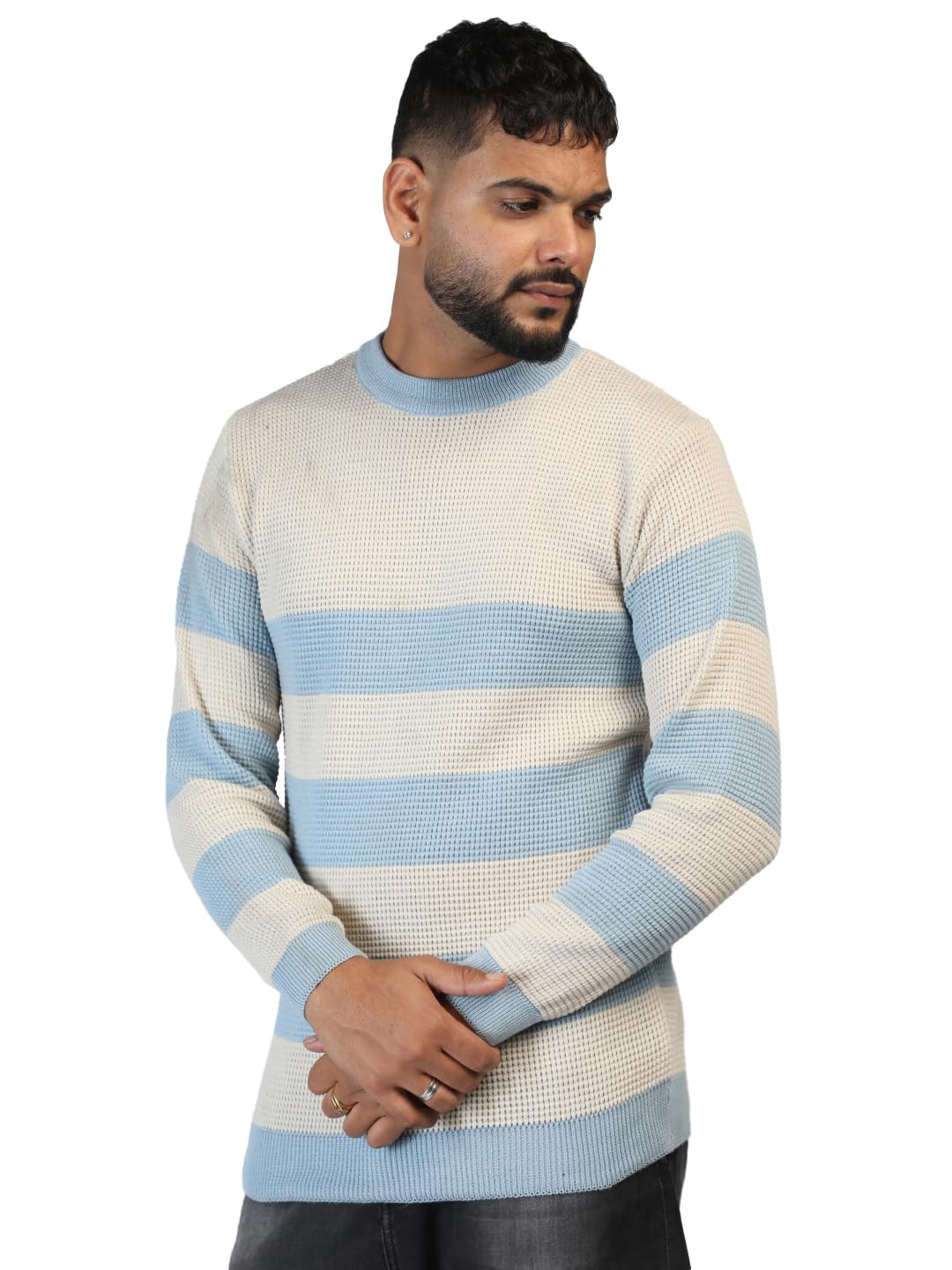 porshe Round Neck Winter Pullover Sweater for Men Soft Fabric Regular Fit Stylish & Cozy Si_110-picture-35