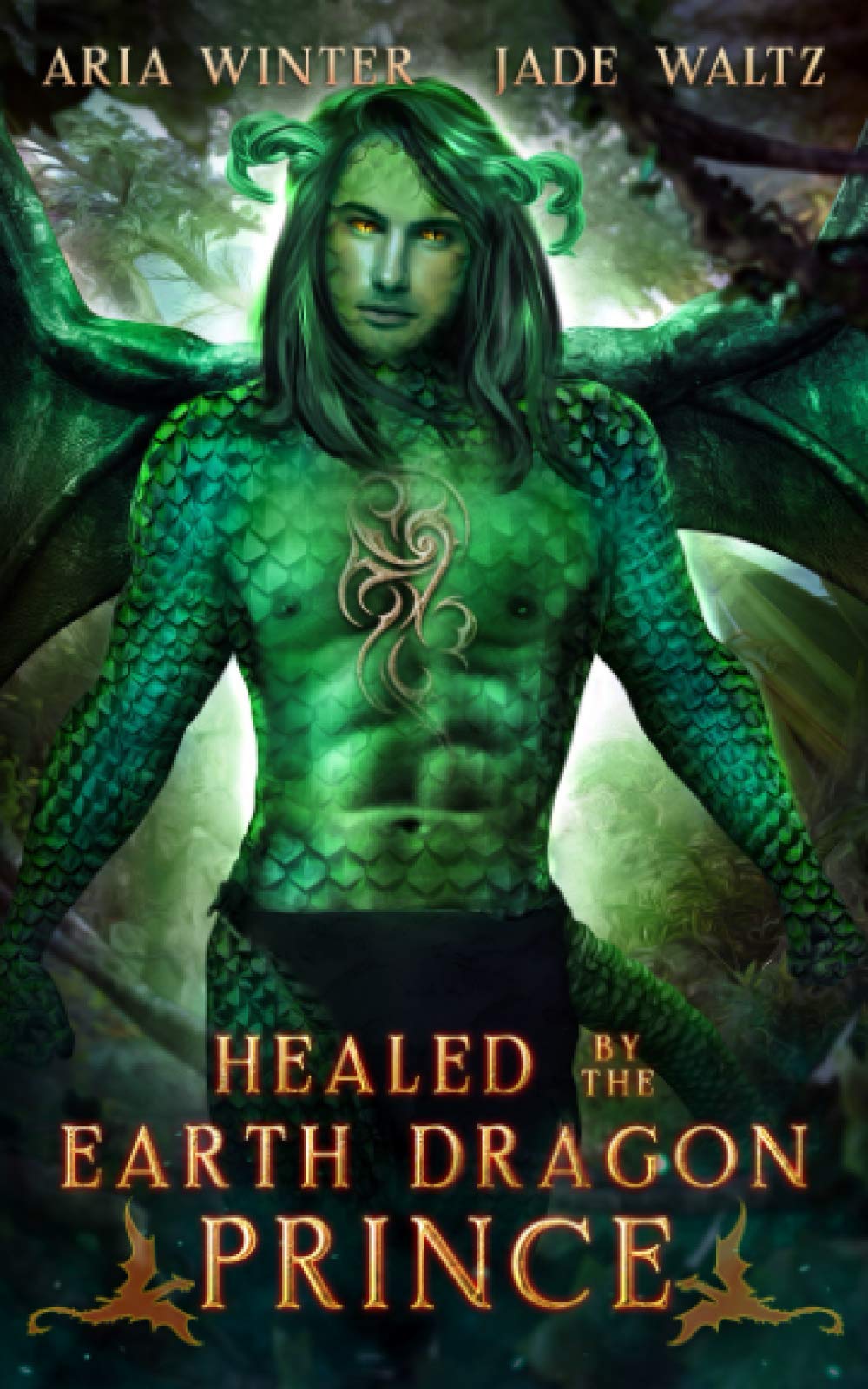 Healed by the Earth Dragon Prince: Dragon Shifter Romance: 4 (Elemental Dragon Warriors)
