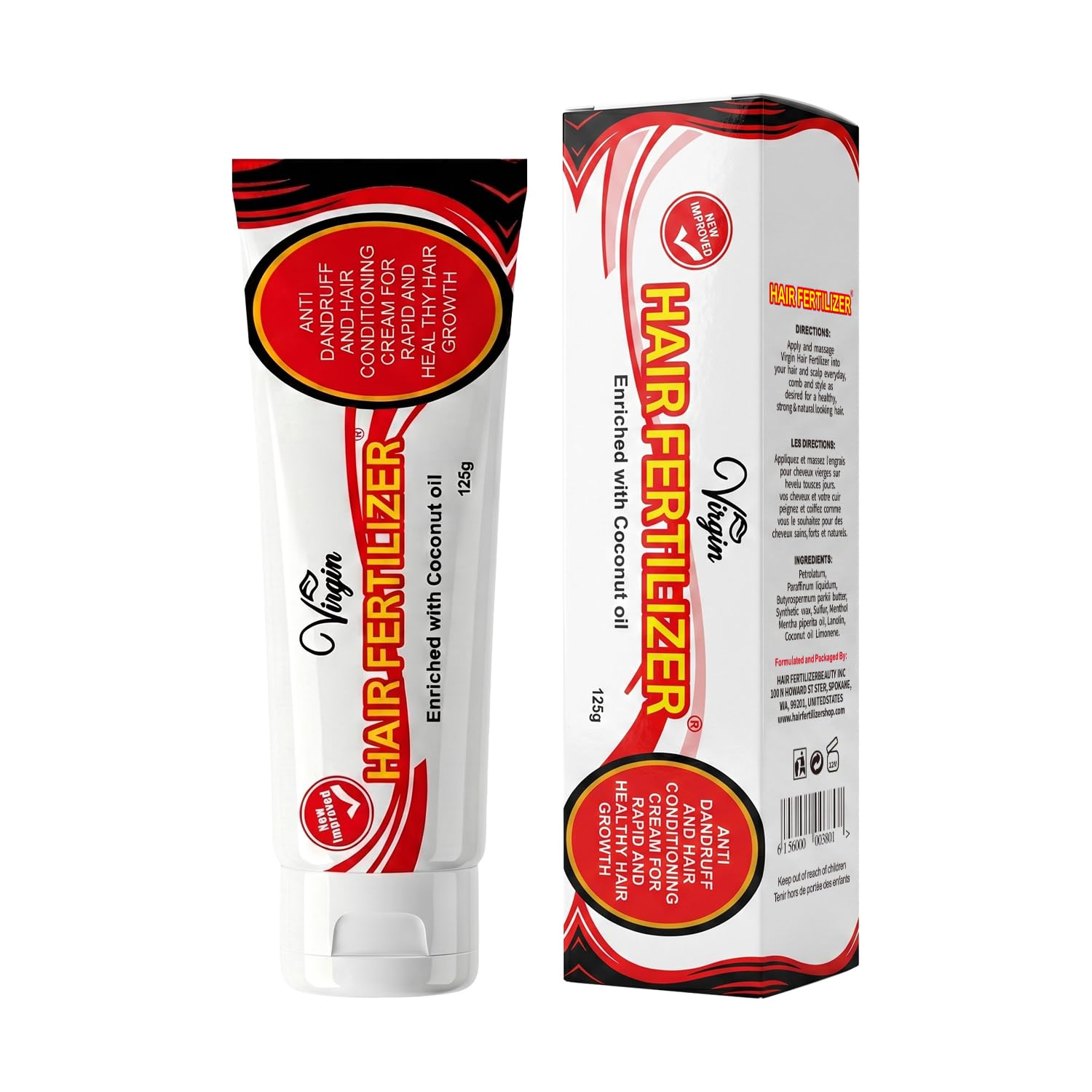 2026 Virgin Hair Fertilizer For Hair Growth For Black Hair,By Hair Fertilizer,Dry Scalp Treatment to Support Longer, Healthier Strands (1)