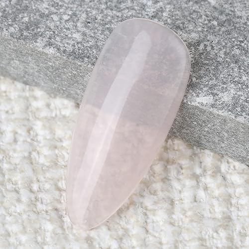 Miniatura 5 de Vishine Esmalte de uñas de gel Jelly Crystal color rosa lechoso de 0.5 onzas líquidas, esmalte de gel LED UV para remojar el esmalte transparente de