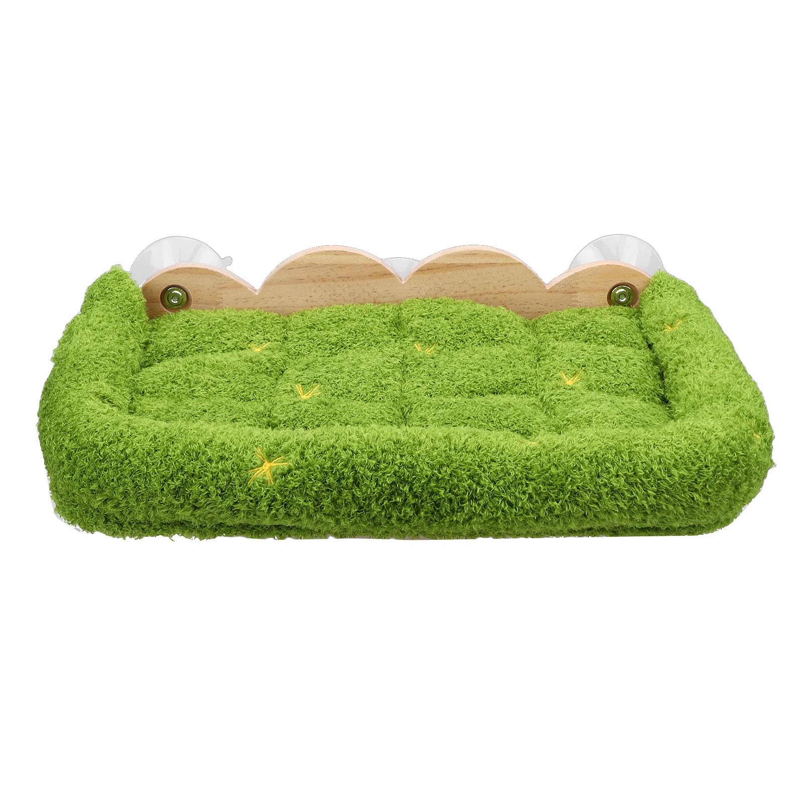 Rengue Amaca da Finestra per Gatti, Trespoli da Finestra con Tappetino da Arrampicata in Peluche, Design a Ventosa per Gatti su Cui Arrampicarsi e Rilassarsi, Lettino da Parete per Salvaspazio per