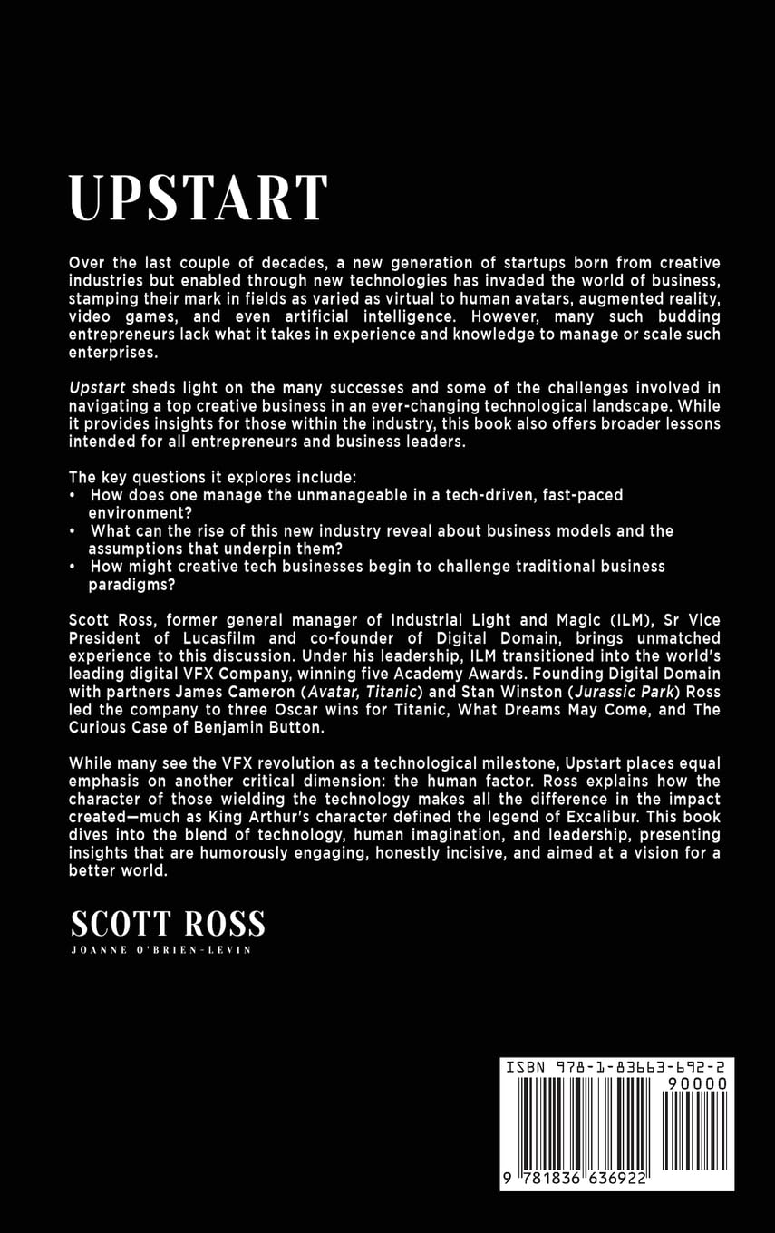 UPSTART: THE DIGITAL FILM REVOLUTION MANAGING THE UNMANAGEABLE