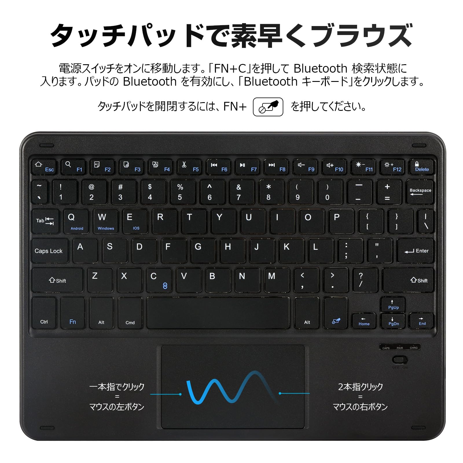 Amazon.co.jp: LAMA iPadキーボードケース Air4世代 5世代 (10.9インチ