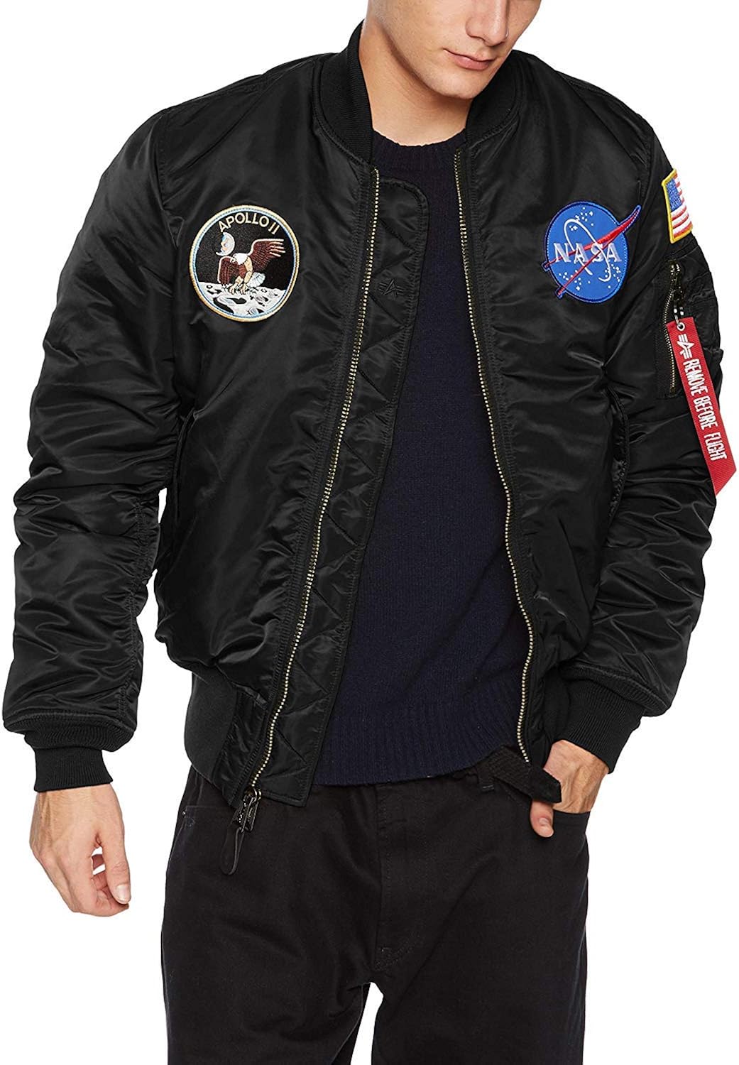 になってい↼ アルファインダストリーズ アウター MA-1 APPOLO II US