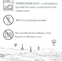 Vista 4 de Juliska Vaso pequeño acrílico Amalia - Transparente