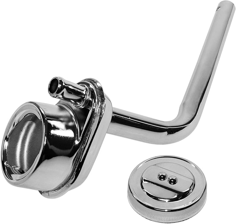 Tampa de abastecimento de óleo cromada IAP Performance AC115300 para VW Beetle – 1 unidade