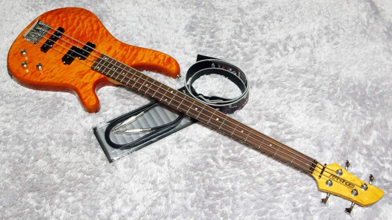 レビュー高評価の商品 グラビティ ベースギター Fernandes フェルナンデス Bass Ptr 状態良 新品ケーブル付 4x Gravity Guitar フェルナンデス Hlt No