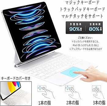 Amazon.co.jp: EAMPANG 日本語配列マジックキーボード for Apple iPad