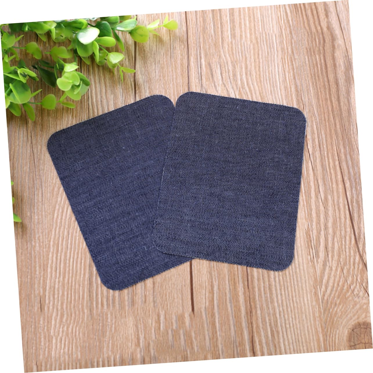 SHINEOFI 36pezzi Patches Adesivi Denim Per Riparazione e Decorazione Nero Blu Scuro Blu Facili Da Applicare Con Ferro Da Stiro Per Jeans Magliette e Zaini